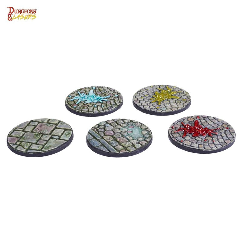 Dungeons & Lasers - Figurines - Scenic urban bases set