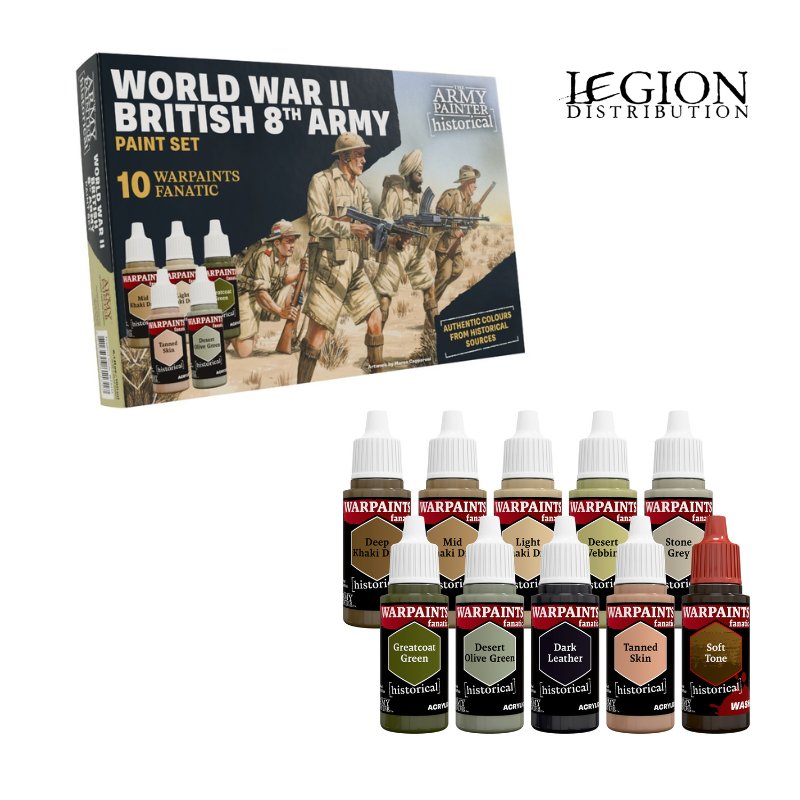 Army Painter - warpaint Fanatic - Historical - WWII British 8th Army
