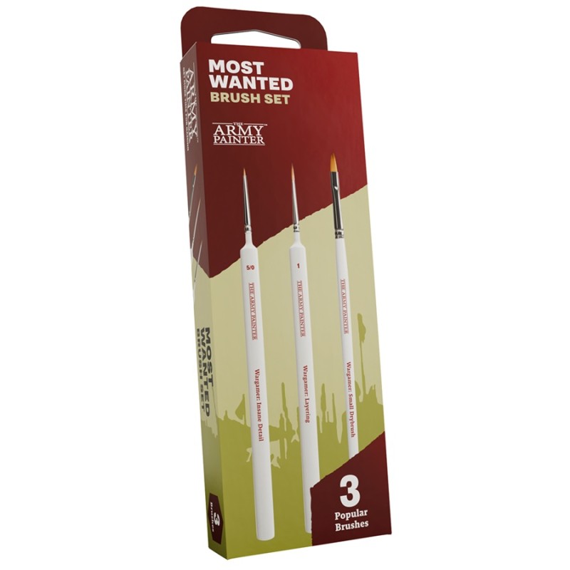 Army Painter - Pinceaux - Most Wanted Brush Set