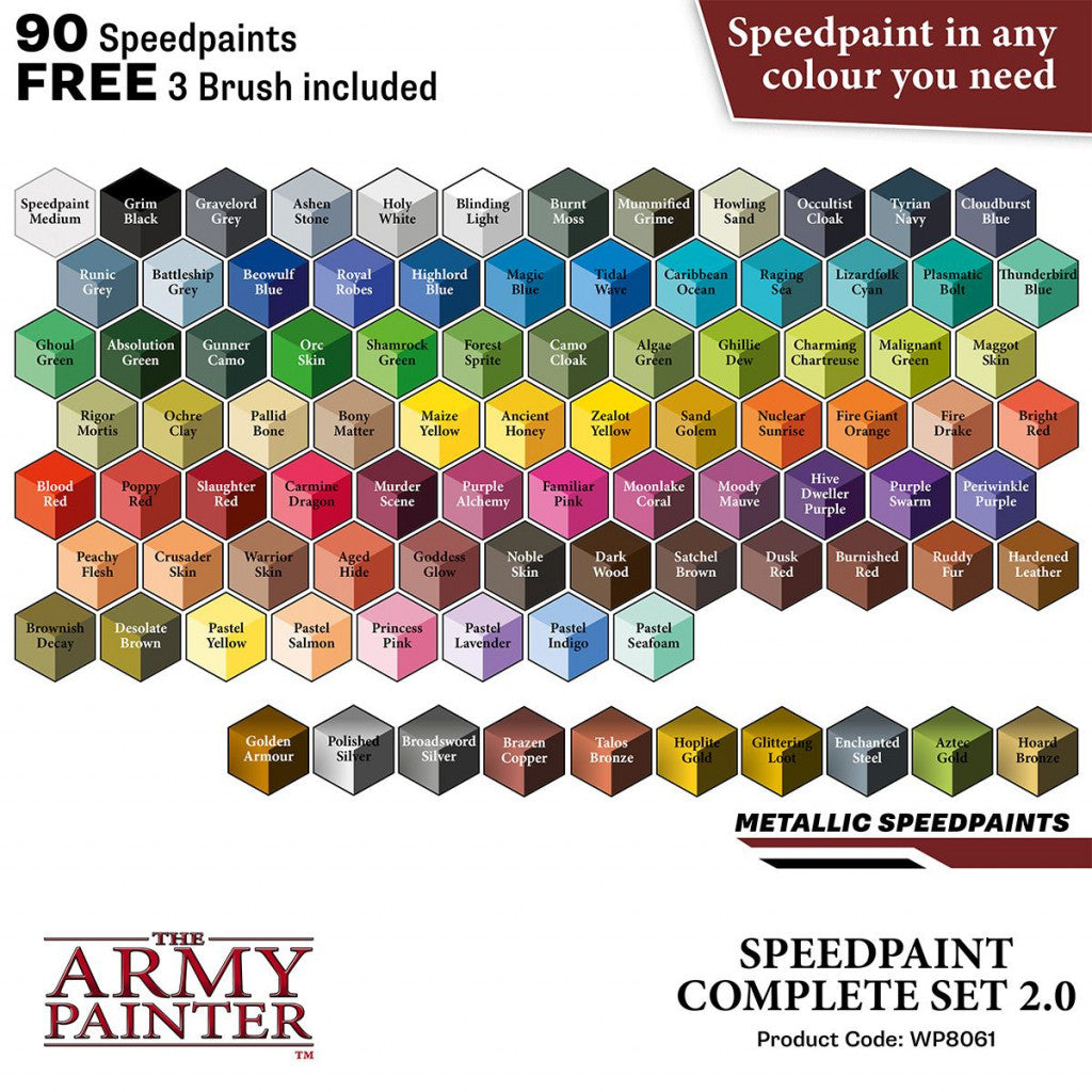 Army Painter - Speedpaint 2.0 Complete (FRAIS DE PORT INCLUS)