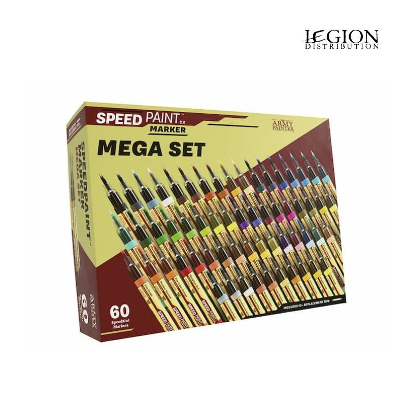 Army Painter Speedpaint Markers - Mega Set (Précommande sortie en aout 2026)