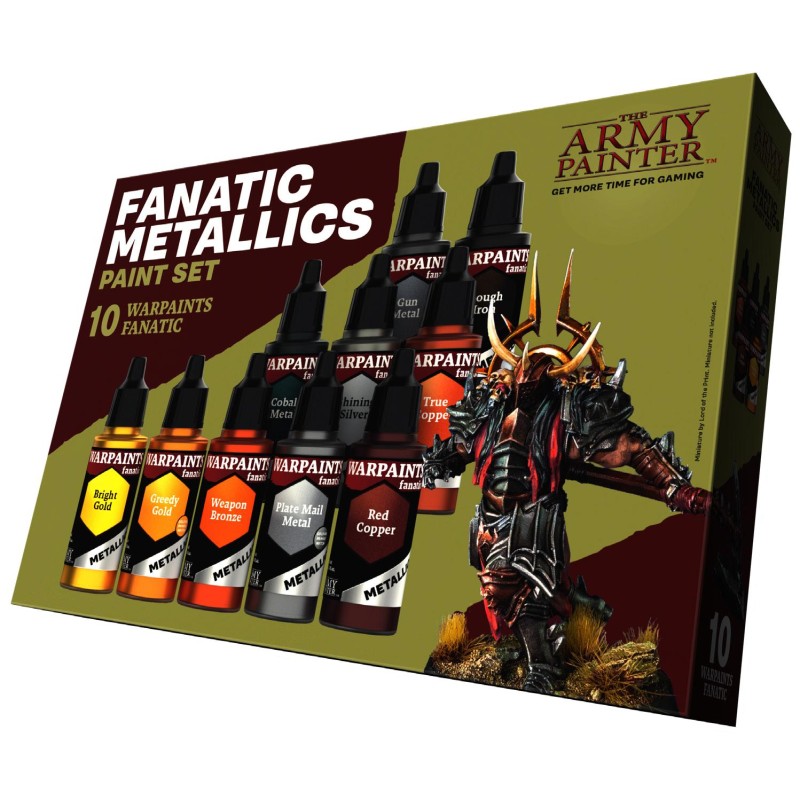 ARMY PAINTER - Warpaints Fanatic Metallics Paint Set
