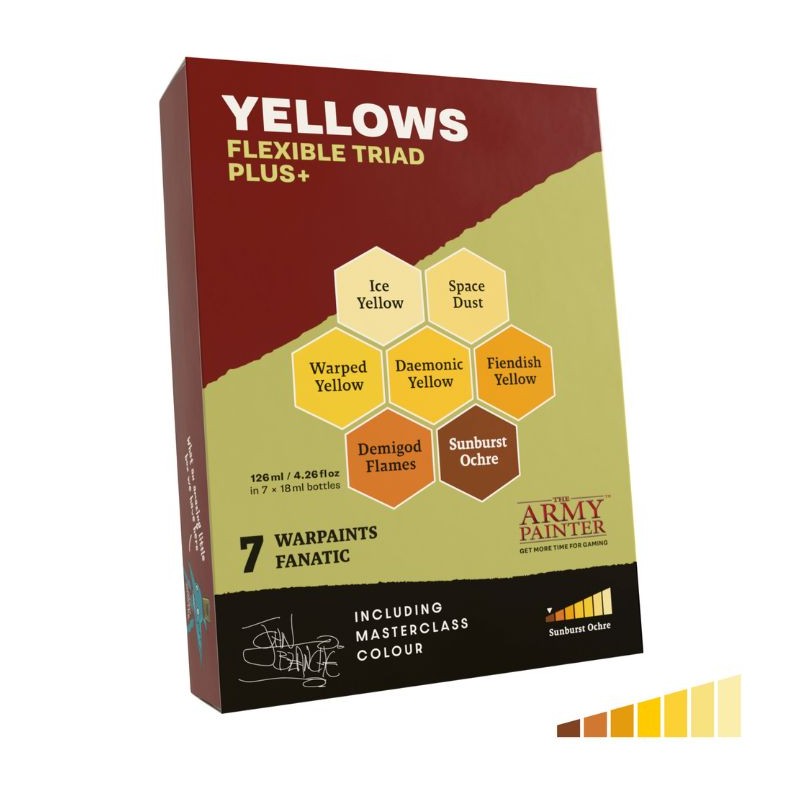 Army painter - Yellows Flexible Triad PLUS+