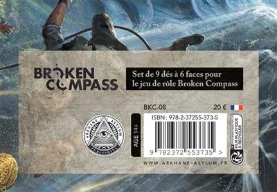 Broken Compass : Set de dés