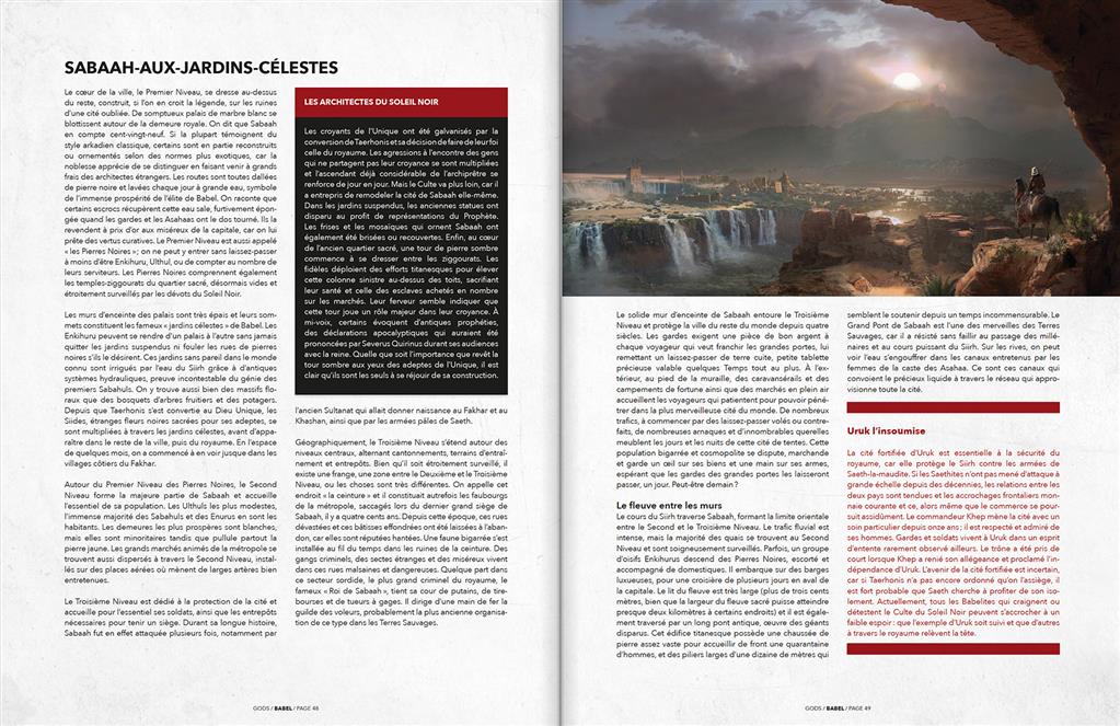 Gods : livre de base
