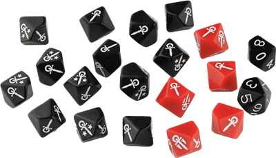 Vampire la Mascarade V5 : Set de Dés Blister