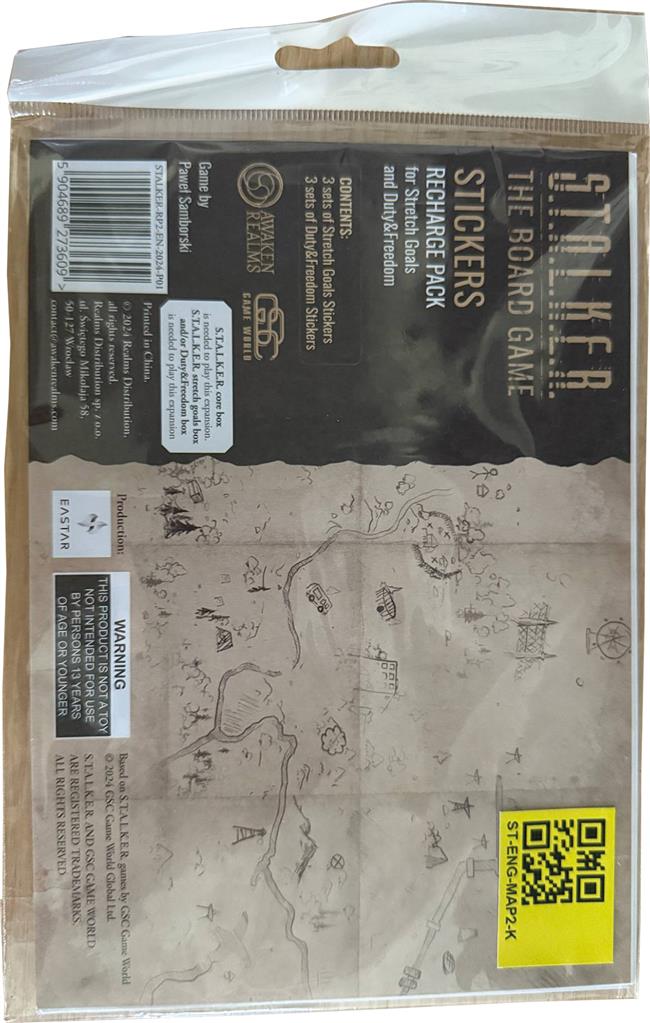 S.T.A.L.K.E.R : Maps & Stickers 2 en Francais