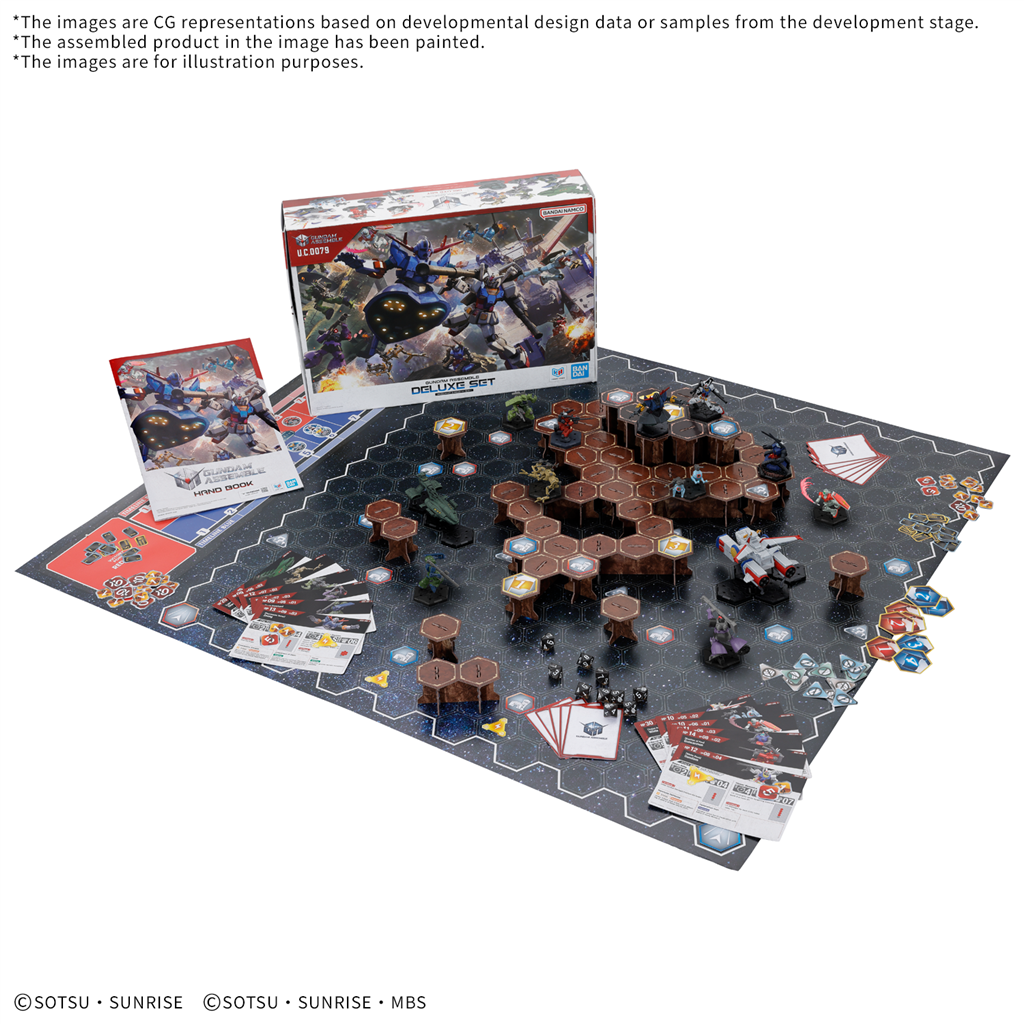 Gundam Assemble - Deluxe Set 01 (Base) en Anglais (Sortie le 23 octobre 2026)