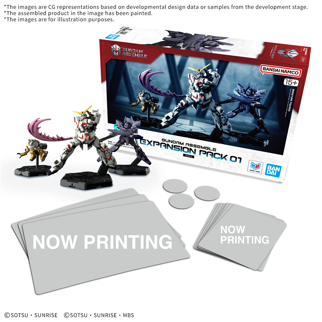 Gundam Assemble - Expansion Pack 01 en Anglais (Sortie le 23 octobre 2026)