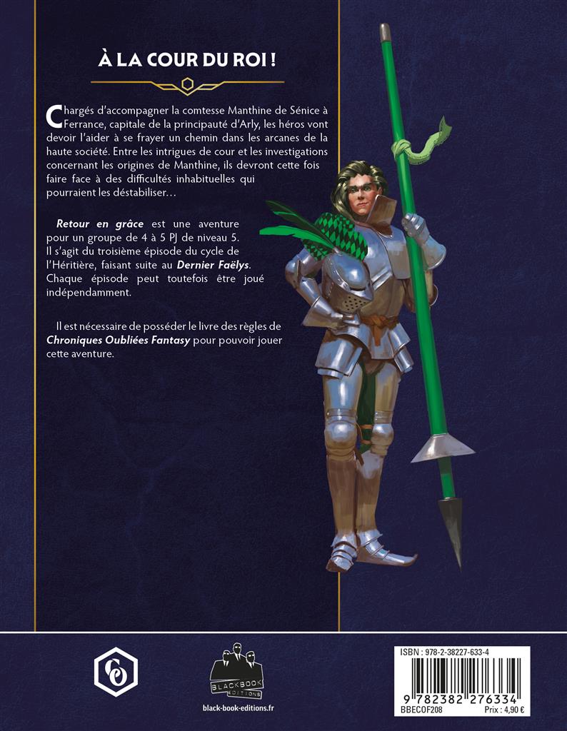 Chroniques Oubliées Fantasy 2 : Retour en grâce