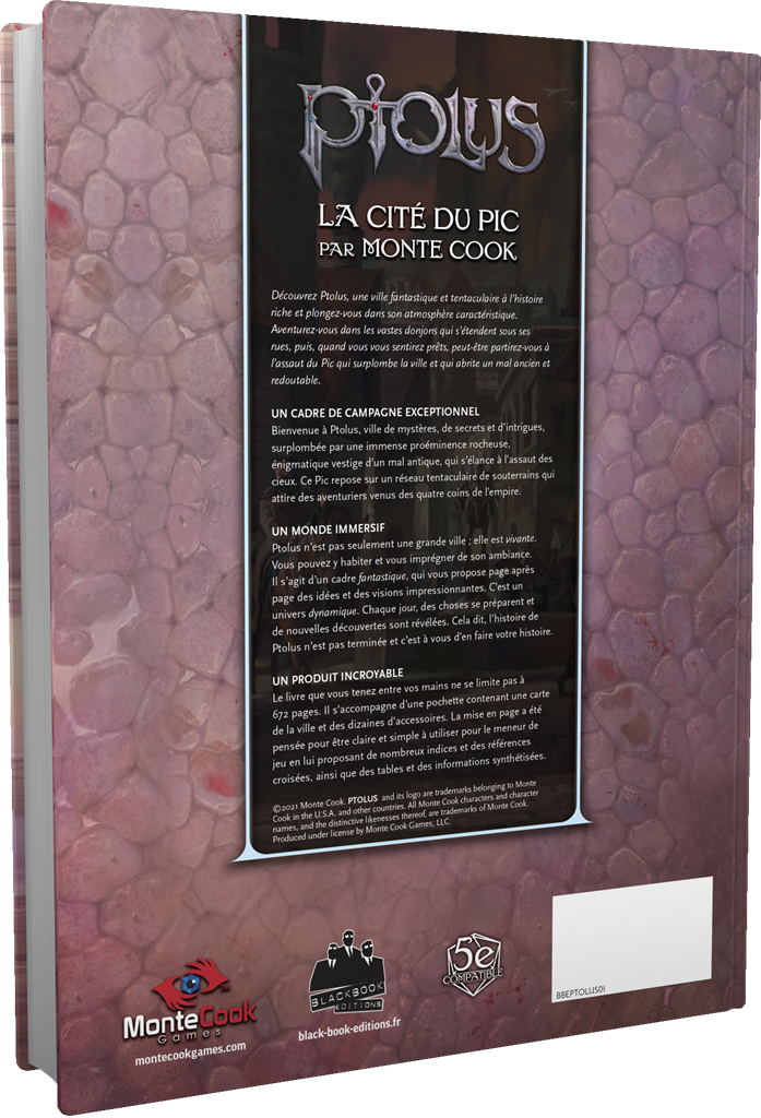 Ptolus, la cité du Pic - Livre de base