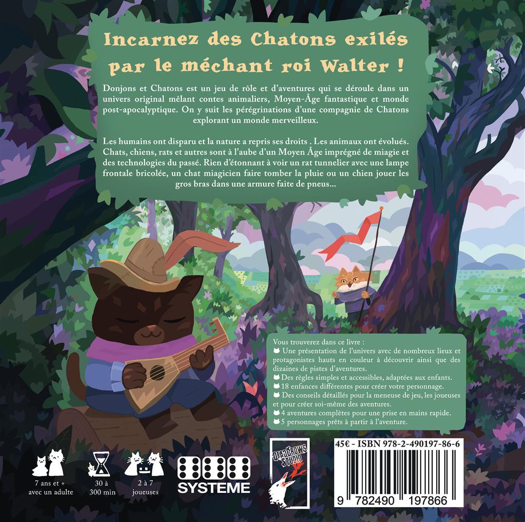 Donjons et Chatons : Livre de base