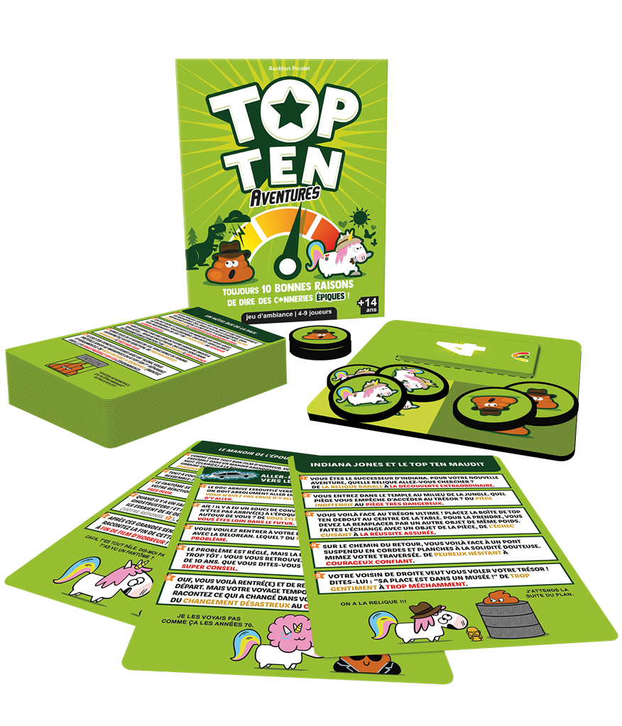 Top Ten Aventures (EN STOCK)