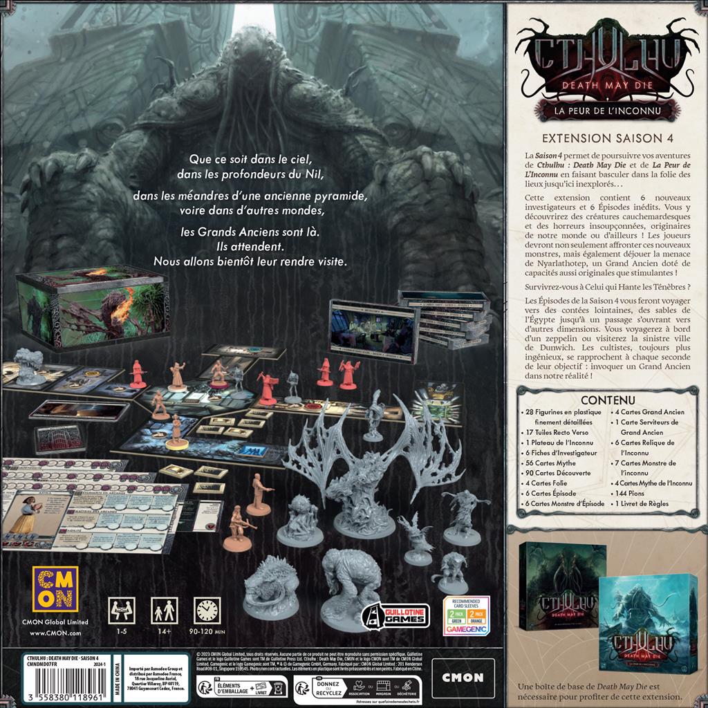 Cthulhu Death May Die : Saison 4 (Extension)