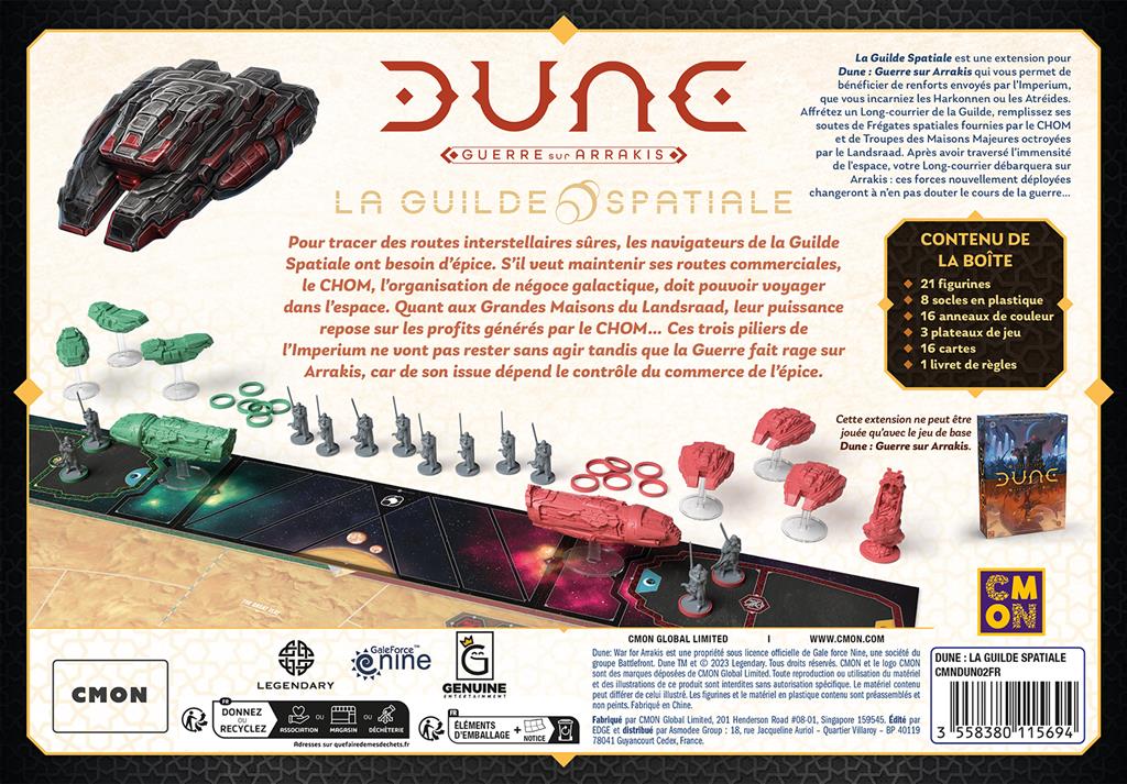 Dune : La Guerre pour Arrakis : Guilde Spatiale (extension)