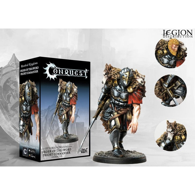 Conquest - Hundred Kingdoms - Order of the Sword Priory Commander (Sortie septembre 2026)