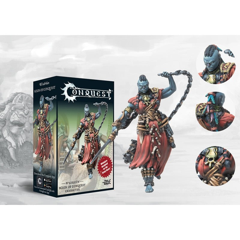 Conquest - W’adrhŭn - Scion of Conquest Drum Beast Rider