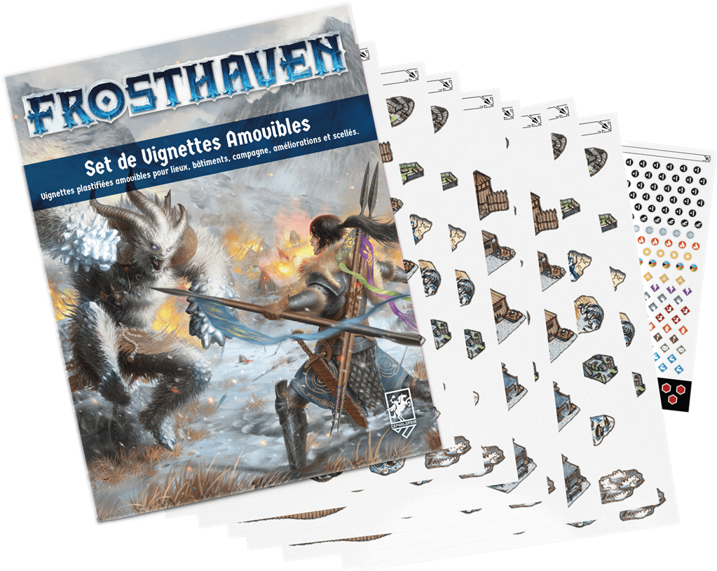 Frosthaven : Removable Sticker Set