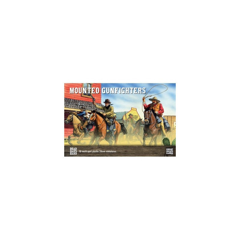 Dead Man’s Hand Gunfighters à cheval