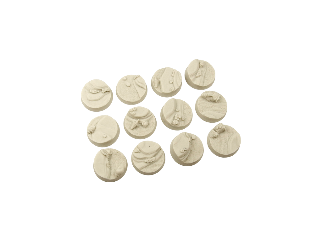 Deep Water Bases Round 25mm (X5)