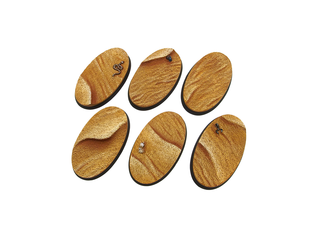 Desert Bases, Oval 60x35mm (X4)