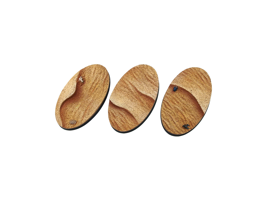 Desert Bases, Oval 75x42mm (X2)