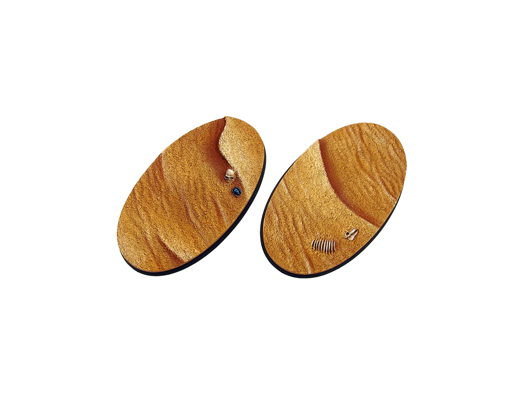 Desert Bases, Oval 90x52mm (X2)