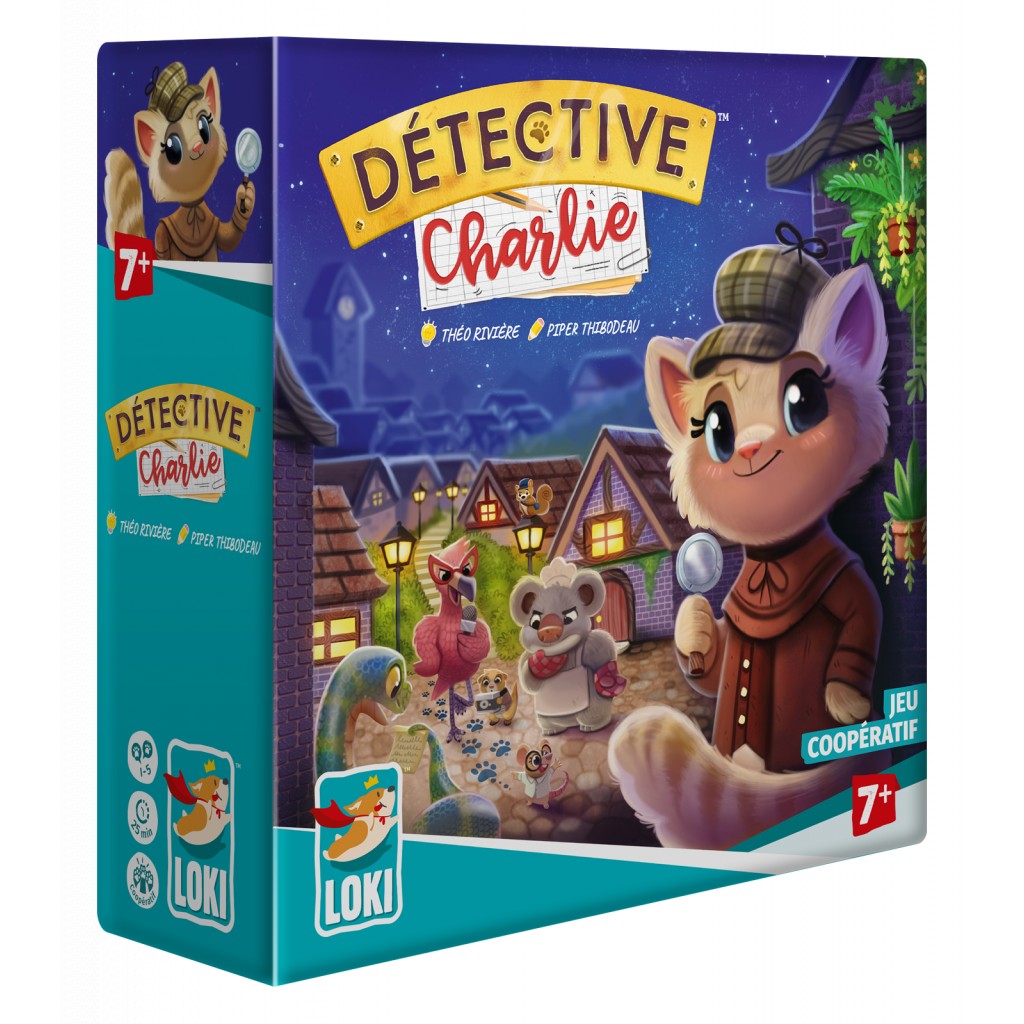 Detective Charlie (EN STOCK)(SOLDES D'HIVER 2026)