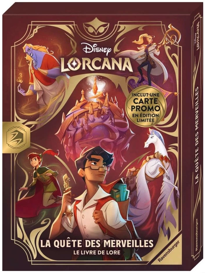 Disney Lorcana - La quête des Merveilles - Le livre de Lore