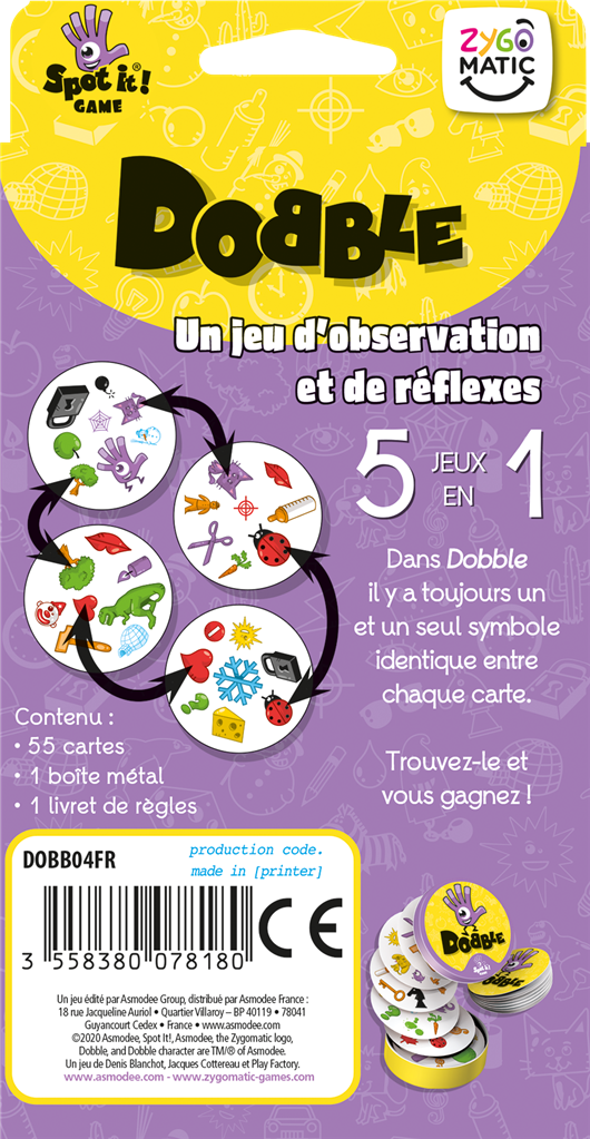 Dobble Classique (Blister Eco) (EN STOCK)