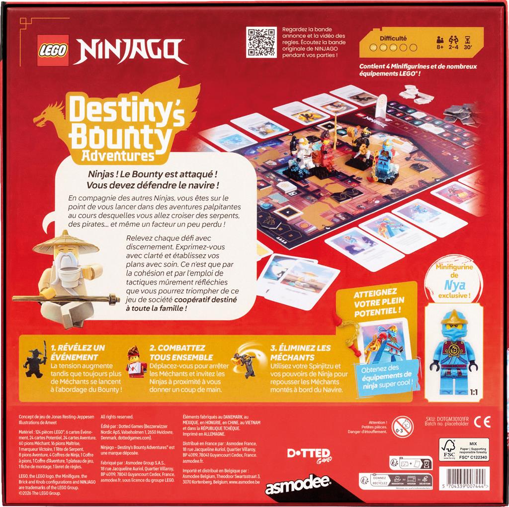 Ninjago: Destiny's Bounty Adventures en Francais