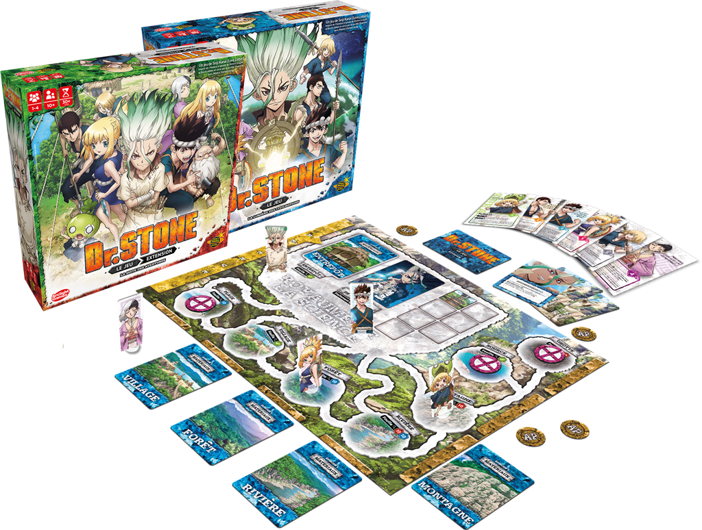 Dr. Stone, le jeu - Édition intégrale (base + extension)