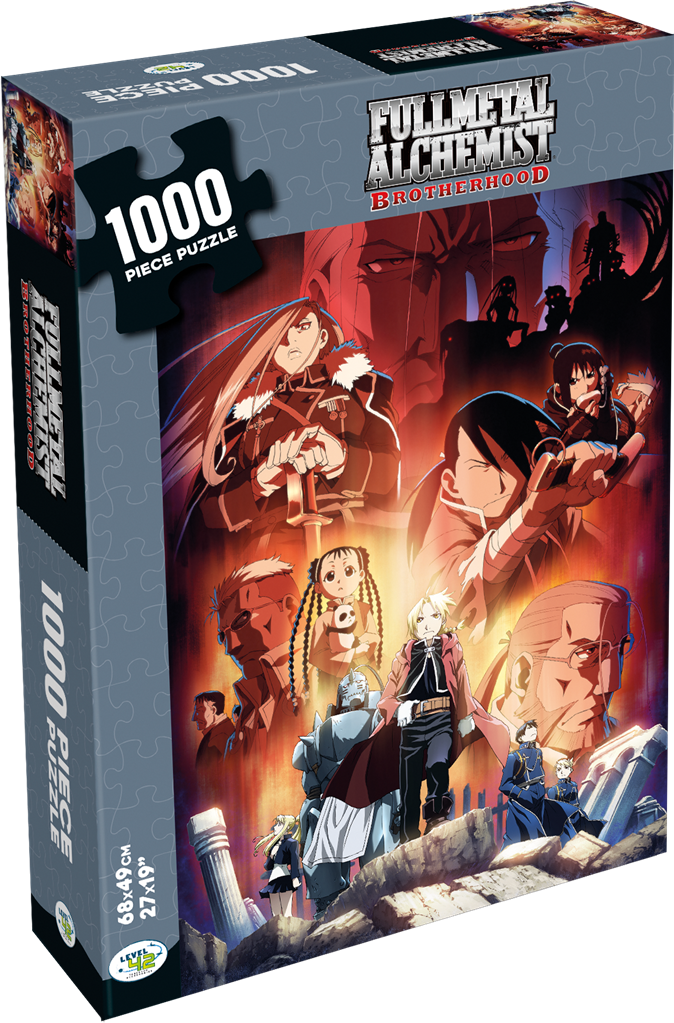 Puzzle 1000 pièces Fullmetal Alchemist Brotherhood