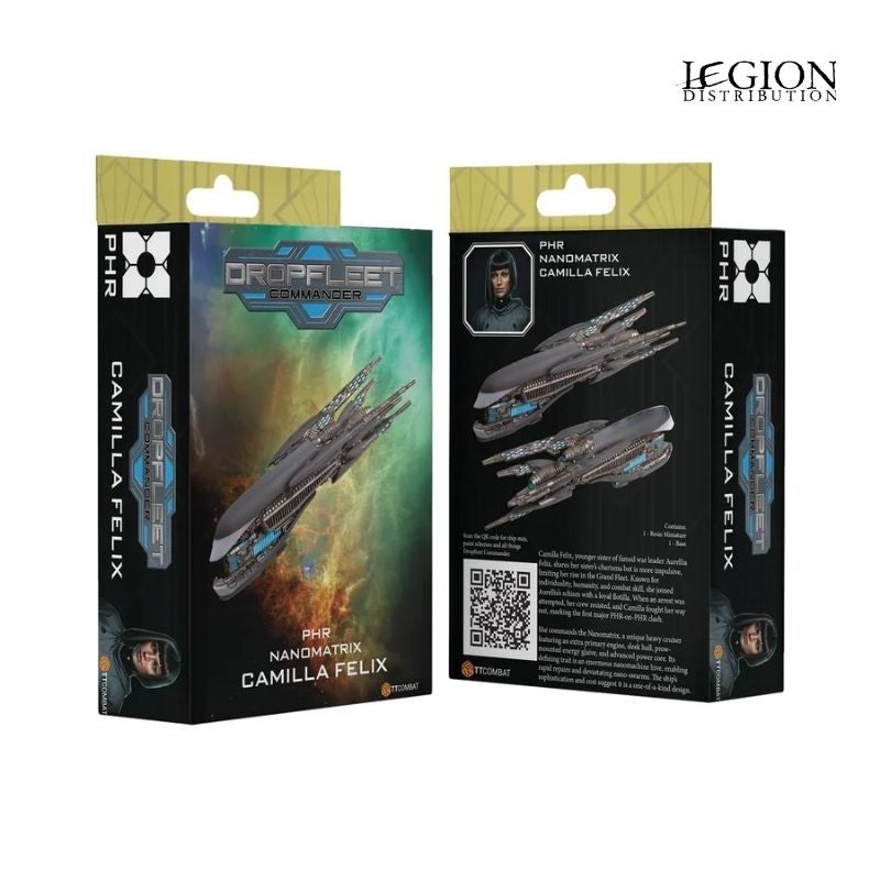 Dropfleet Commander - Camilla Felix - Nanomatrix (Octobre 2026)