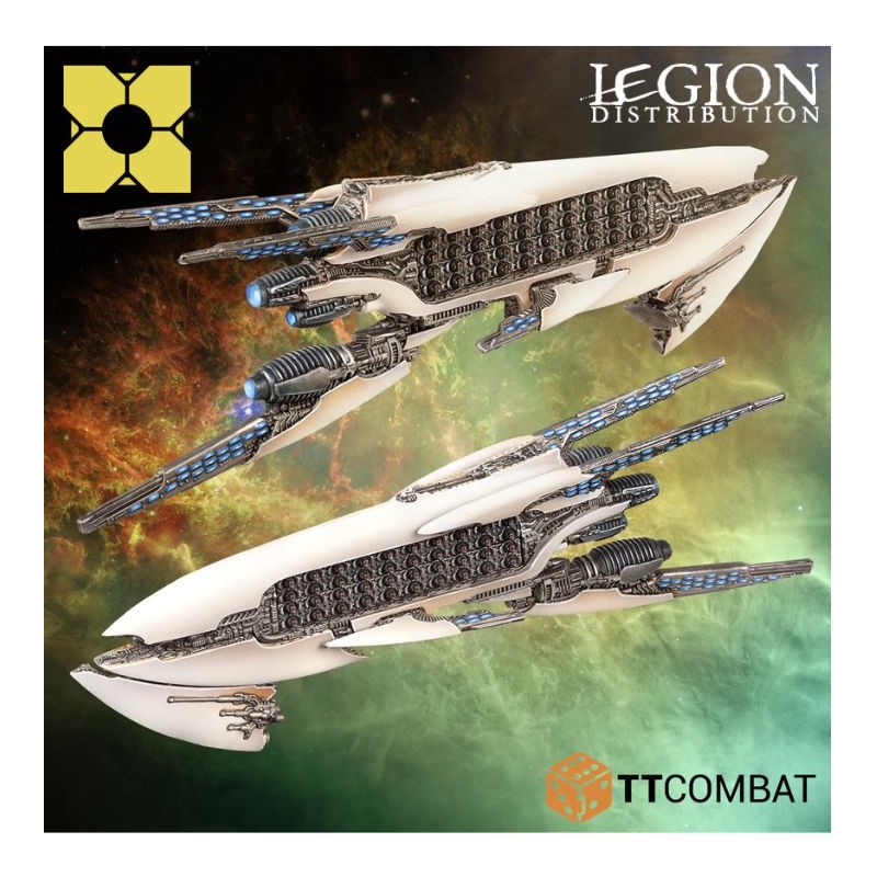 Dropfleet Commander - PHR Battlecruisers (plastique)