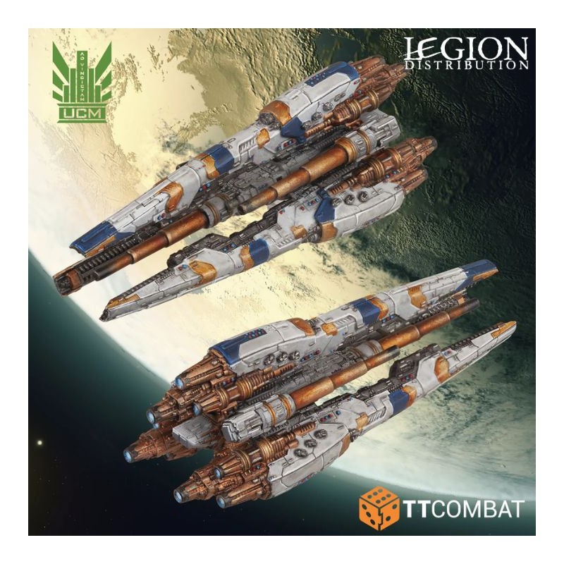 Dropfleet Commander - Rhiannon Major - Leaden Triad (Précommandes sortie en juin 2026)