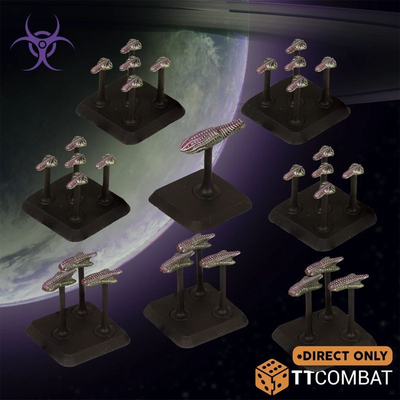 Dropfleet Commander - Scourge Launch Assets