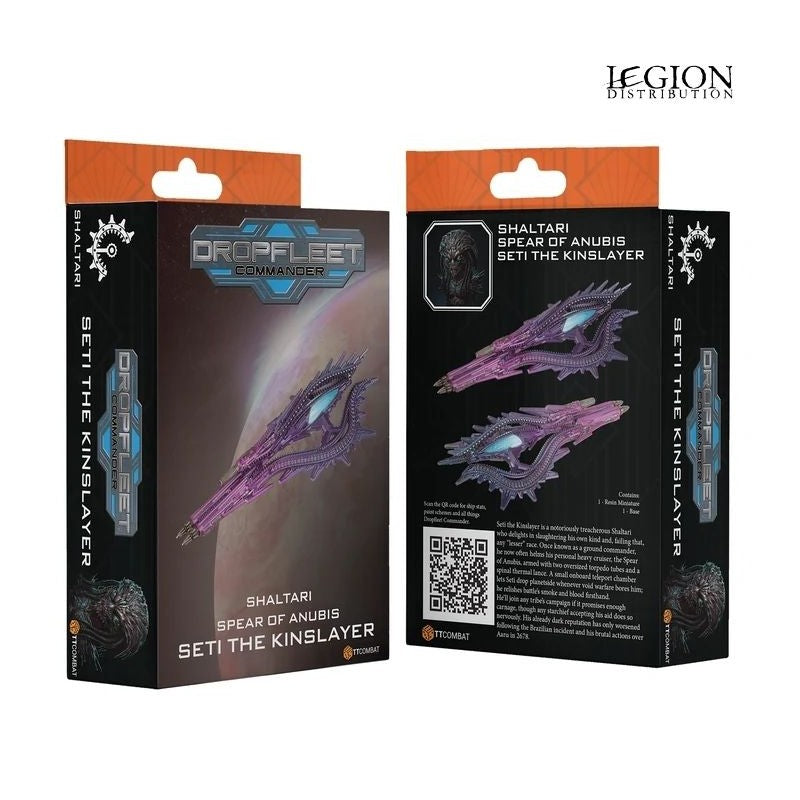 Dropfleet Commander - Seti the Kinslayer - Spear of Anubis