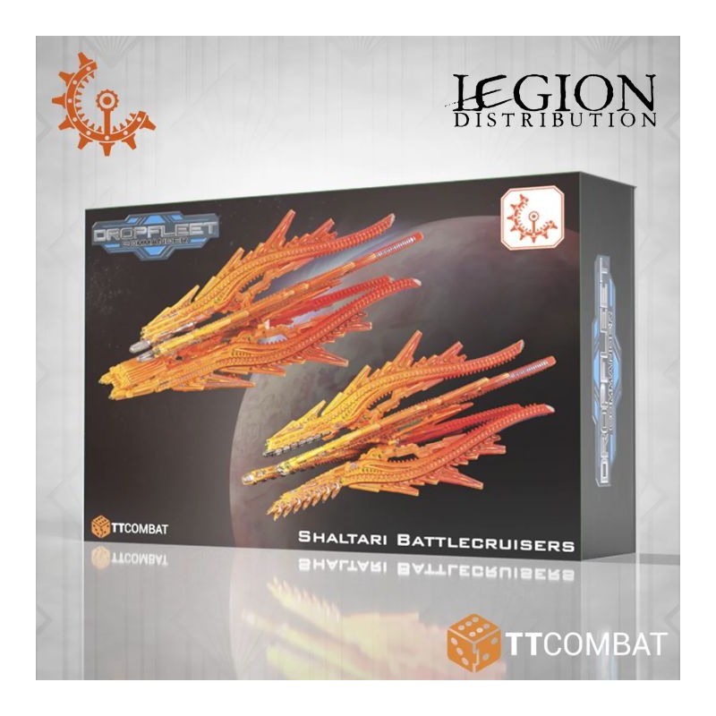 Dropfleet Commander - Shaltari Battlecruisers (Plastique)