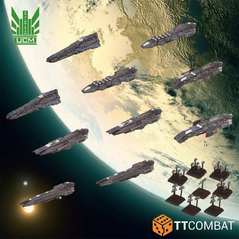 Dropfleet Commander - UCM Battlefleet