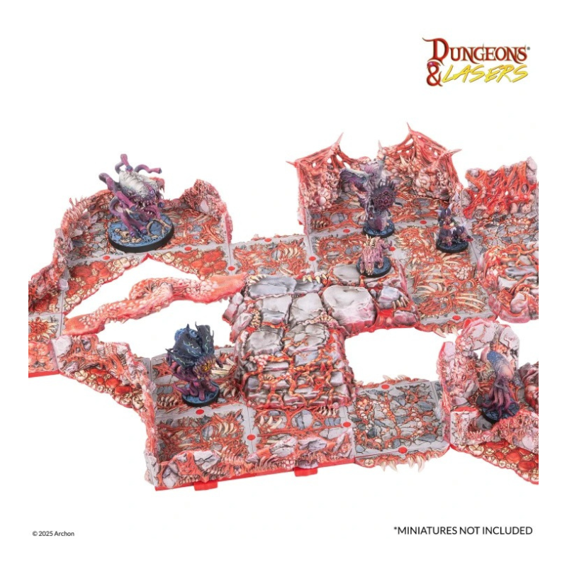 Dungeons & Lasers : Belly of the Beast Prépeint (Décors)