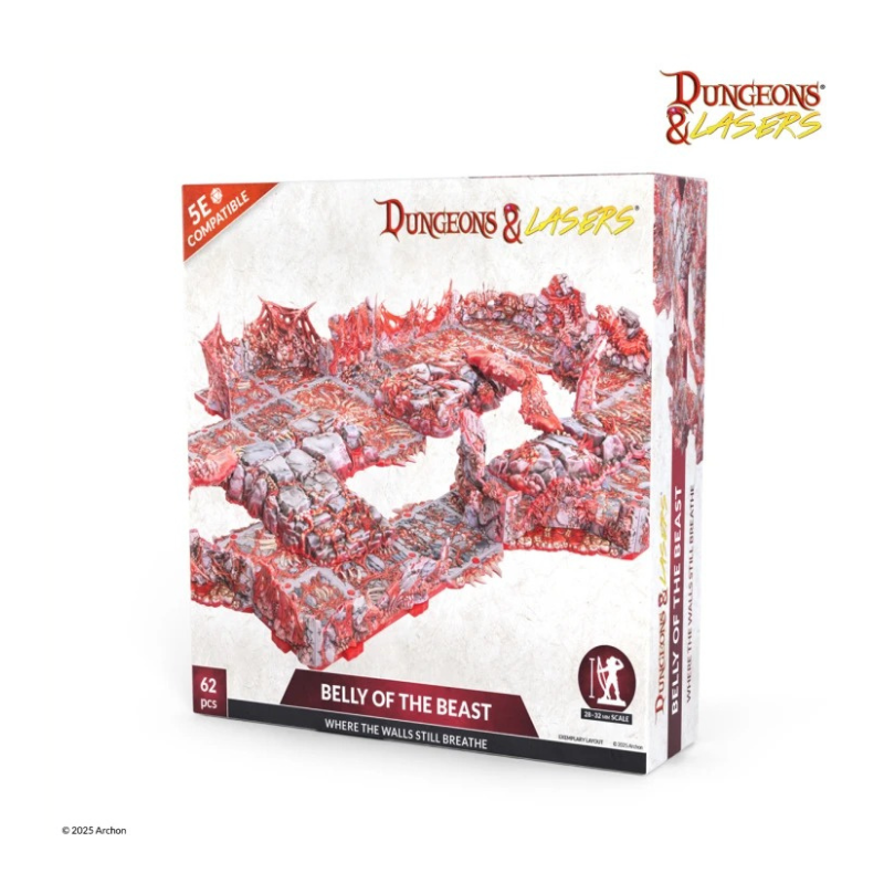 Dungeons & Lasers : Belly of the Beast (Décors)