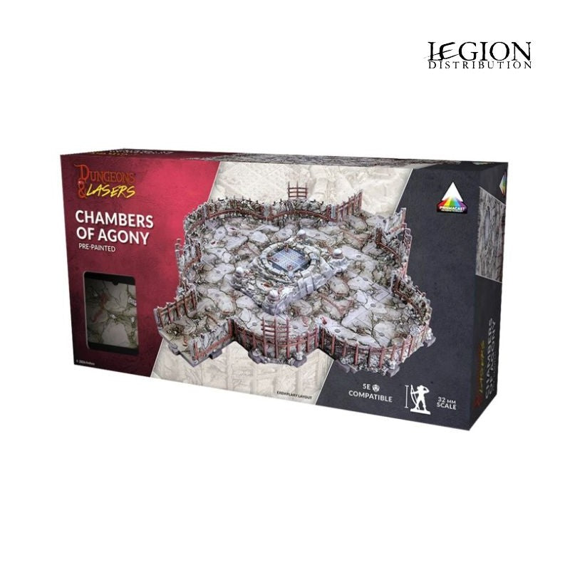Dungeons & Lasers : Chambers Of Agony Prépeint (Décors) - Sortie en juin 2026