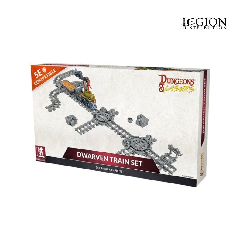 Dungeons & Lasers : Dwarven Train Set (Décors) - Sortie en juin 2026