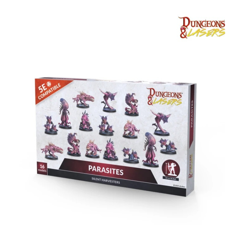Dungeons & Lasers : Parasites (Figurines)