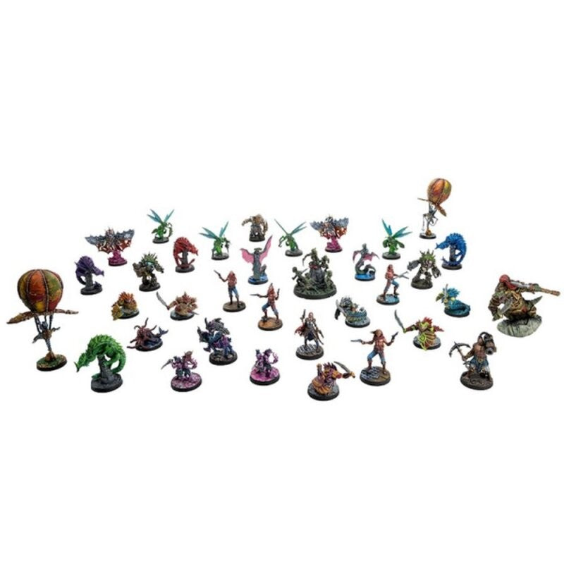 Dungeons & Lasers - Figurines Raiders and Beasts