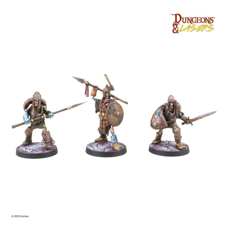 Dungeons & Lasers - Figurines - Skeleton Crew