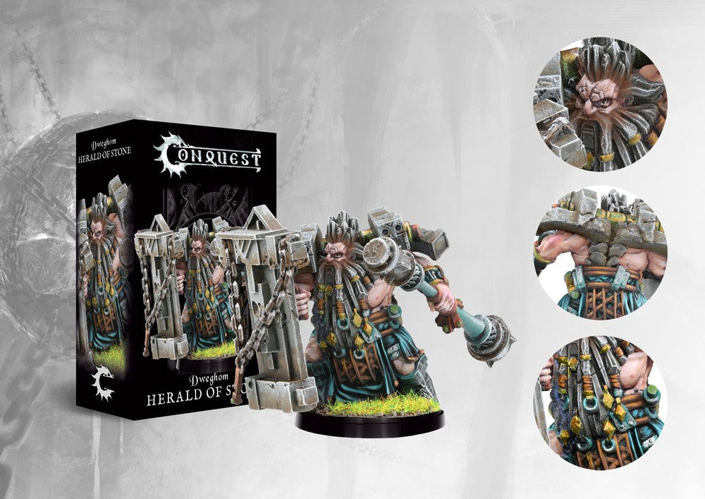 Conquest - Dweghom Herald of Stone (Officer)