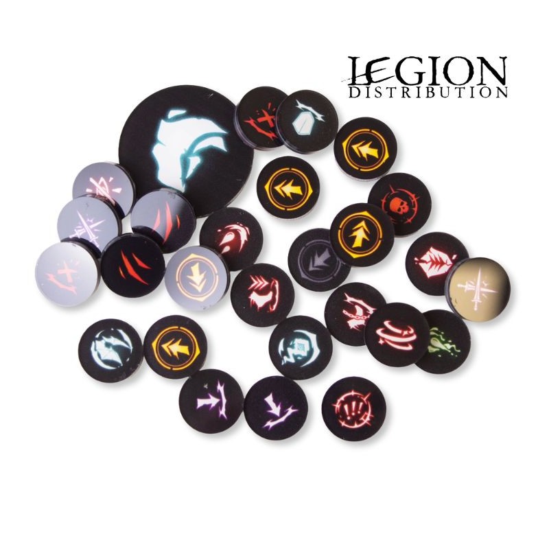 Eldfall Chronicles - Acrylic Token Set (ENG) (Sortie en septembre 2026)