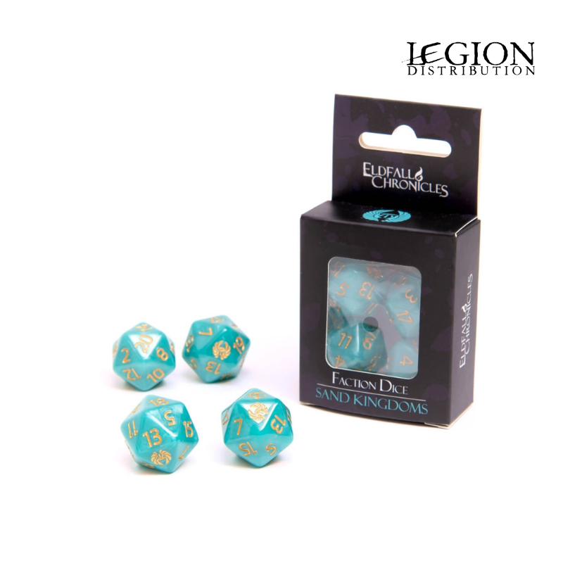 Eldfall Chronicles - Sand Kingdoms - Faction Dice (ENG)